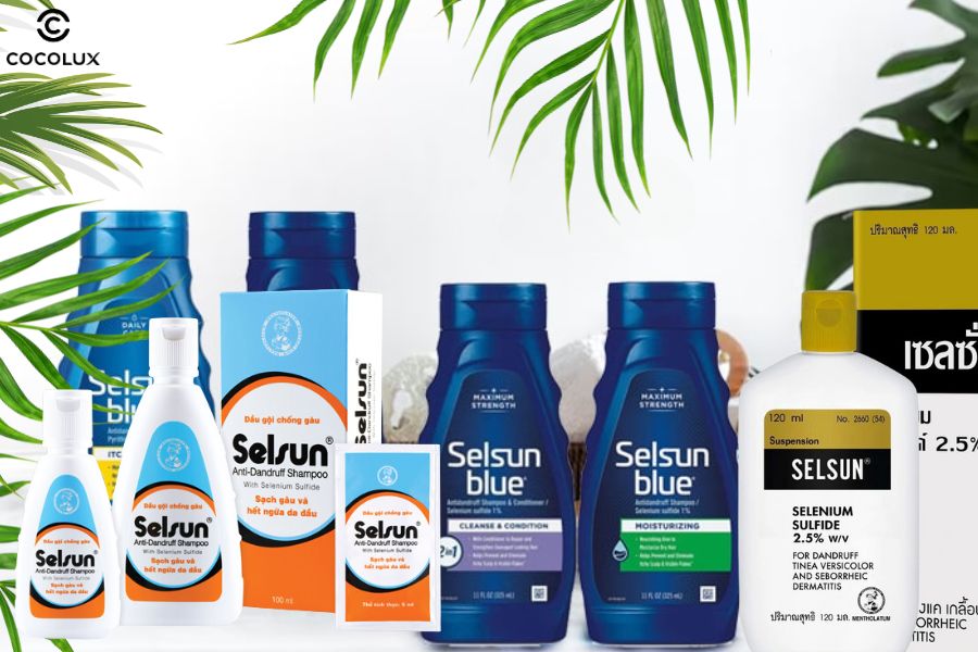 Các sản phẩm đến từ thương hiệu Selsun