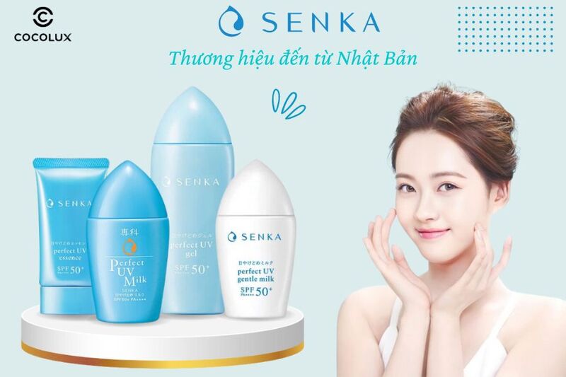Senka thương hiệu nổi tiếng đến từ Nhật Bản