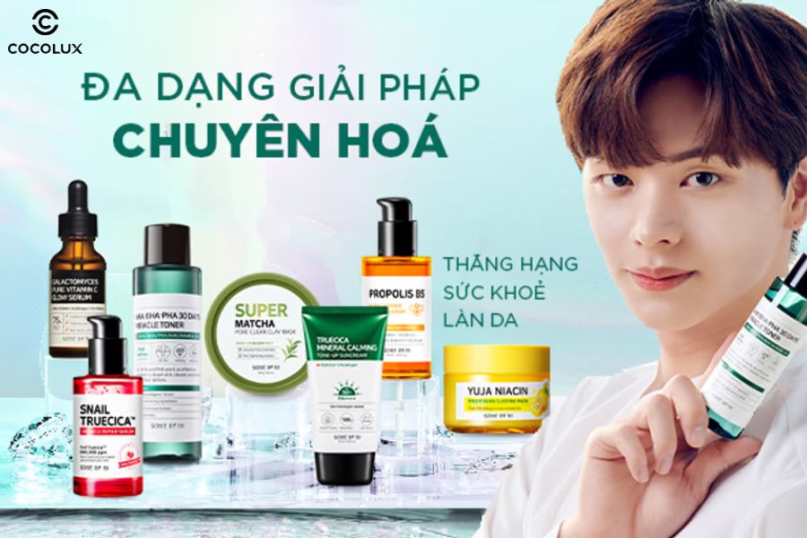Một số sản phẩm đến từ thương hiệu Some By Mi