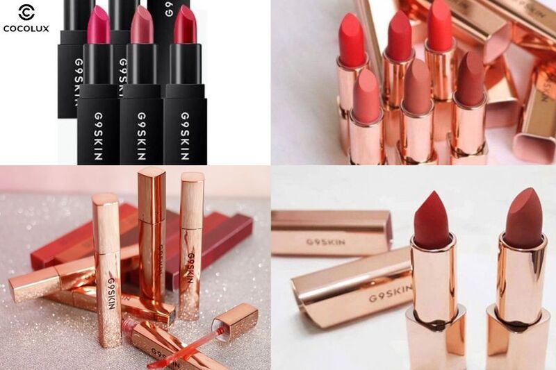 Một số sản phẩm đến từ thương hiệu G9SKIN