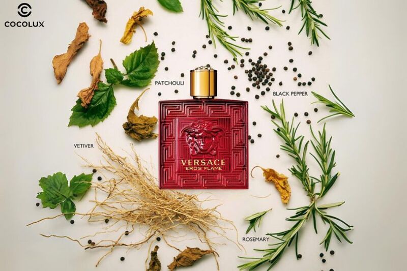 C&aacute;c nốt hương độc đ&aacute;o của nước hoa Versace Eros Flame EDP