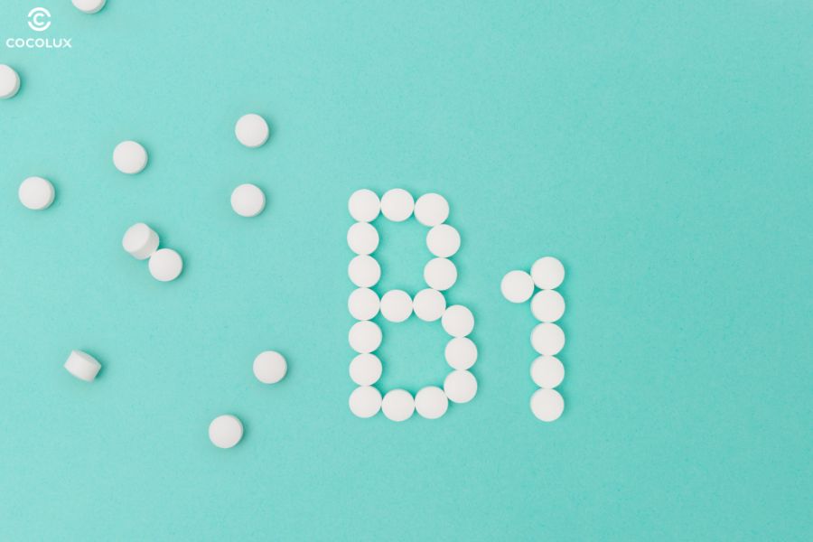 Vitamin B1 hỗ trợ lưu thông máu, nuôi dưỡng nang tóc và giảm tình trạng tóc thưa yếu