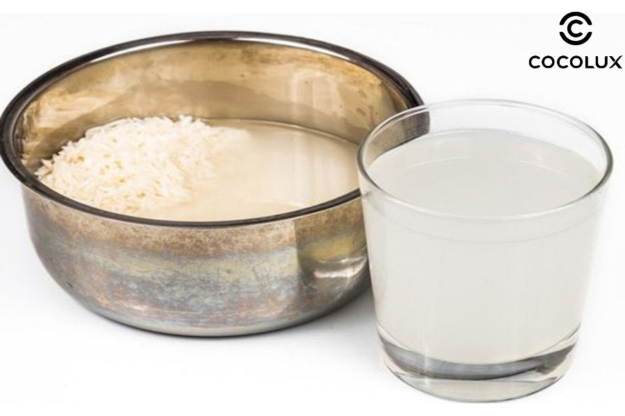 Làm xịt khoáng tại nhà bằng nước gạo