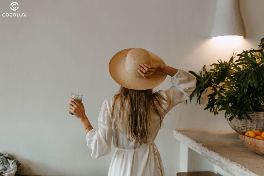 Đội mũ khi ra ngo&agrave;i gi&uacute;p hạn chế t&aacute;c động m&ocirc;i trường