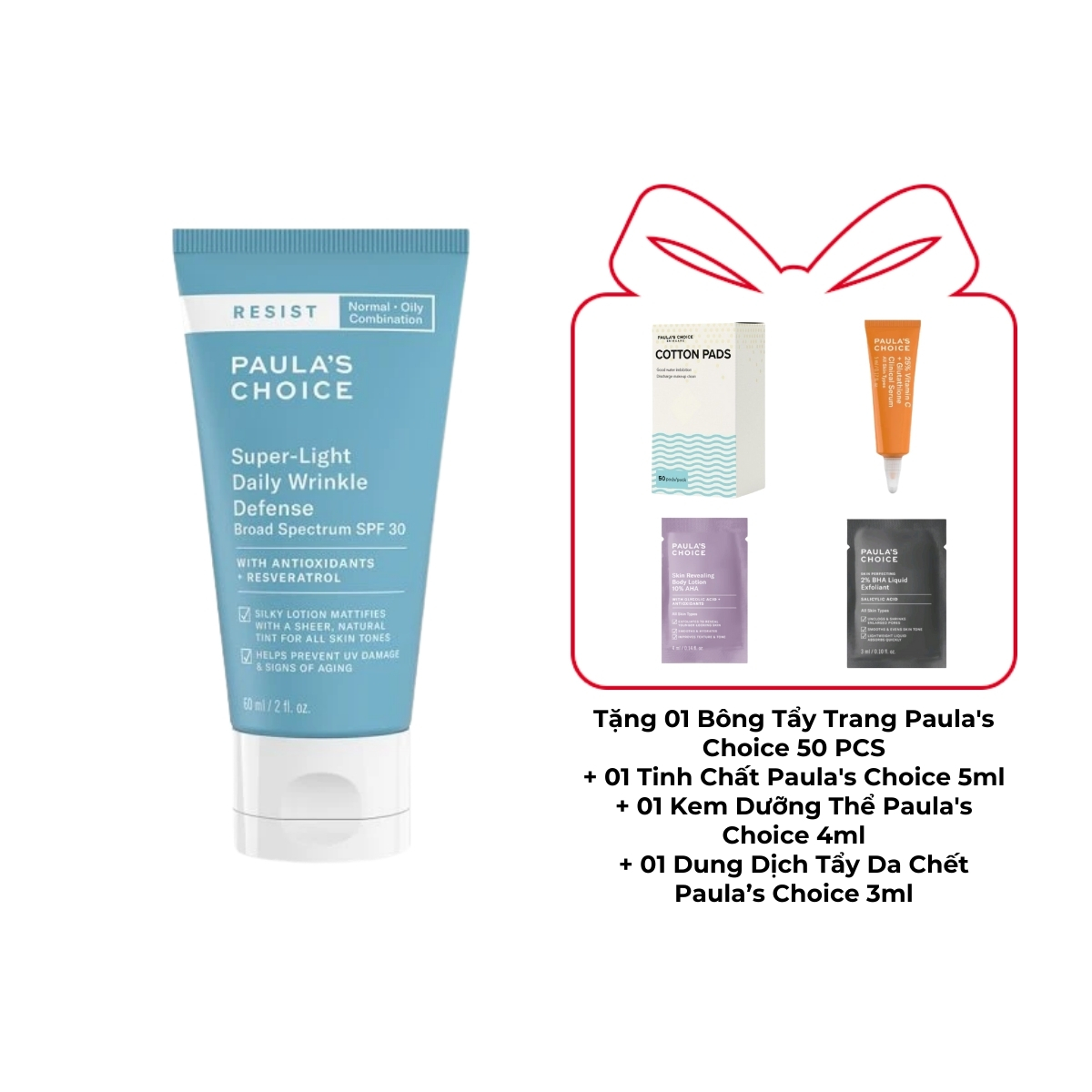 Kem Dưỡng Paula's Choice Chống Nắng & Dưỡng Da 60ml