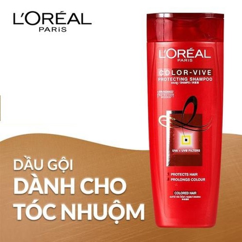 Dầu Gội Loreal Elseve Color Protect Giữ Màu Dành Cho Tóc Nhuộm 170ml