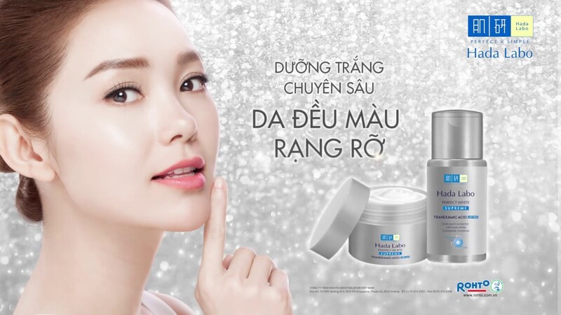 Kem Dưỡng Hada Labo Perfect White Cream Dưỡng Sáng Da Toàn Diện 50g