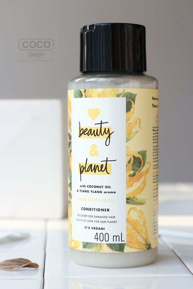 Dầu Xả Love Beauty And Planet Hope And Repair Conditioner Phục Hồi Hư Tổn 400ml