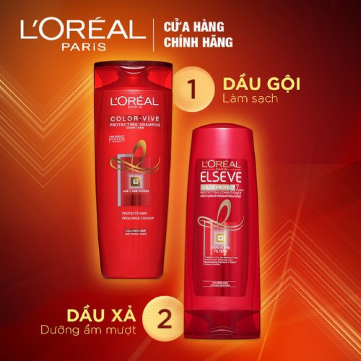 Dầu Xả Giữ Màu Bảo Vệ Tóc Nhuộm Color Protect Loreal 165ml