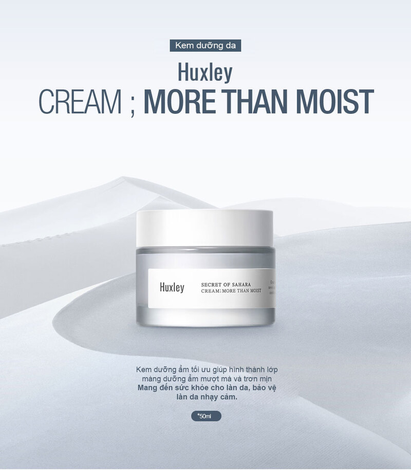 Bộ Sản Phẩm Huxley Extra Moisture Trio - Dưỡng Ẩm