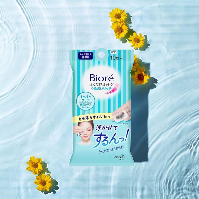 Khăn Giấy Tẩy Trang Bioré Mịn Da Sạch Nhờn