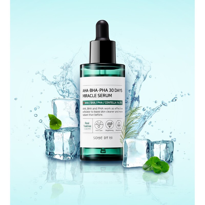 Tinh Chất Some By Mi AHA-BHA-PHA 30 Days Miracle Serum Cho Da Mụn 50ml
