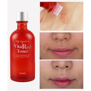 Nước Hoa Hồng Tiam My Signature Vita Red Trắng Da & Se Khít Lỗ Chân Lông 130ml