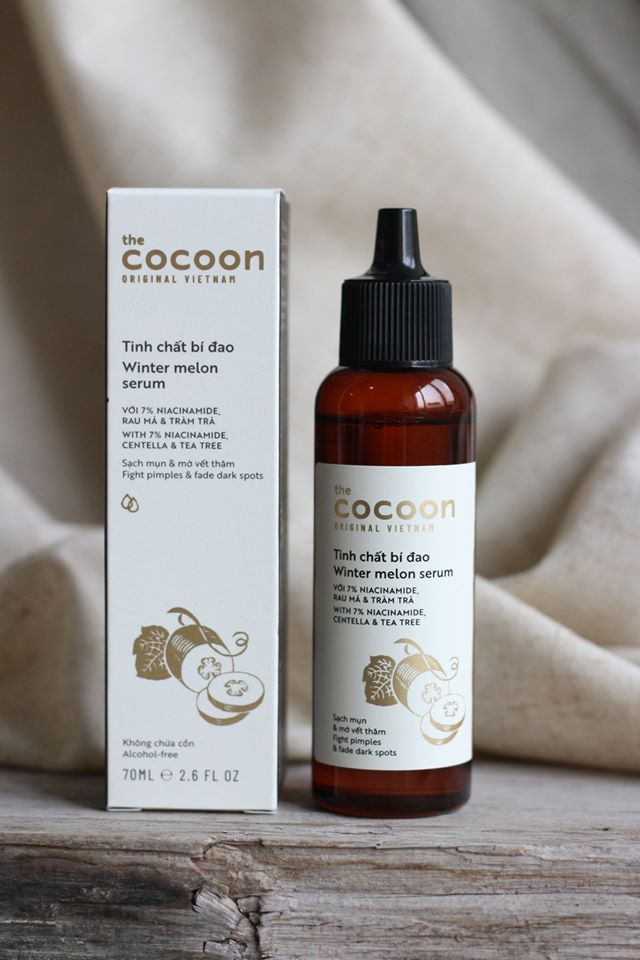 Serum Cocoon Chiết Xuất Bí Đao Làm Giảm Mụn, Mờ Thâm 70ml