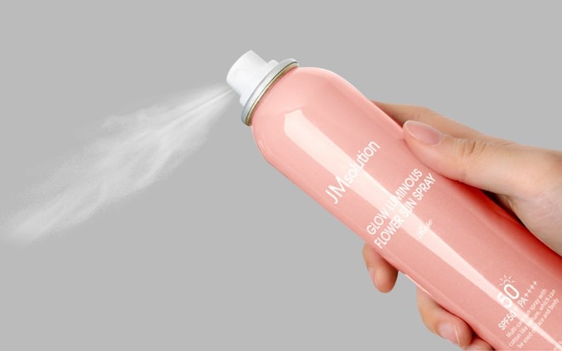 Xịt Chống Nắng JM Solution Hoa Hồng