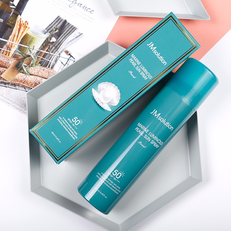 Xịt Chống Nắng JM Solution Ngọc Trai SPF50+ PA++++ 180ml