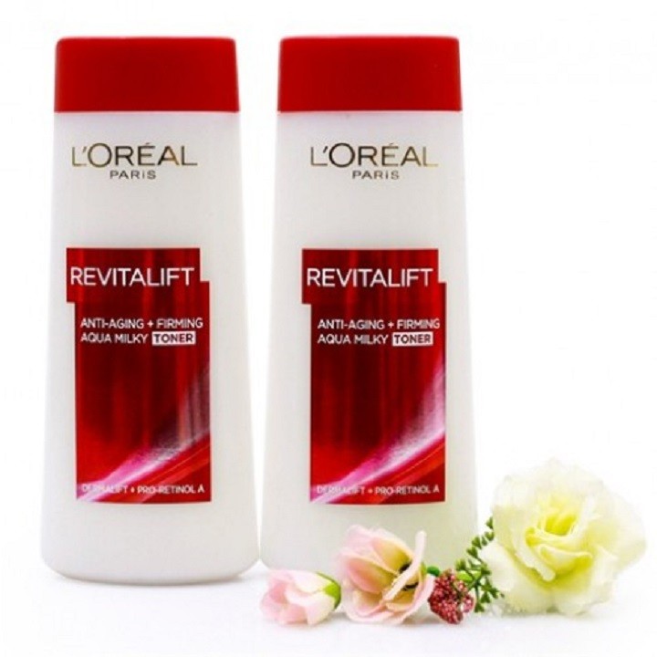 Nước Hoa Hồng L'Oréal Paris Làm Giảm Nếp Nhăn 200ml