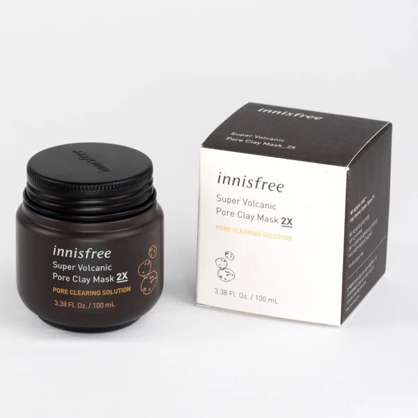 Mặt Nạ Đất Sét Innisfree Super Volcanic Pore Clay Mask 2X 100ml
