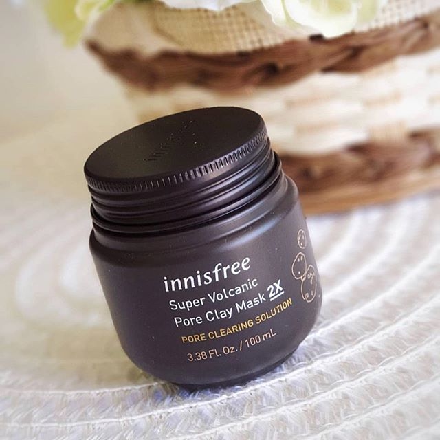 Mặt Nạ Đất Sét Innisfree Super Volcanic Pore Clay Mask 2X 100ml