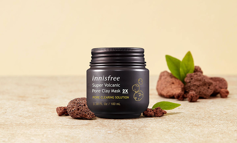 Mặt Nạ Đất Sét Innisfree Super Volcanic Pore Clay Mask 2X 100ml