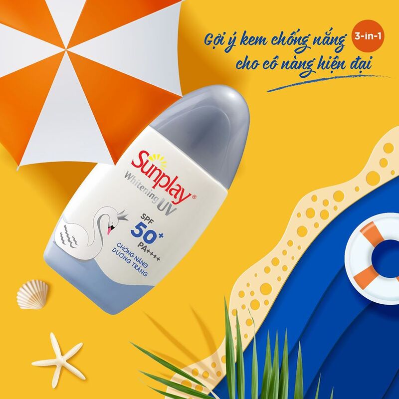 Sữa Chống Nắng Sunplay Dưỡng Da Sáng Đẹp 30g