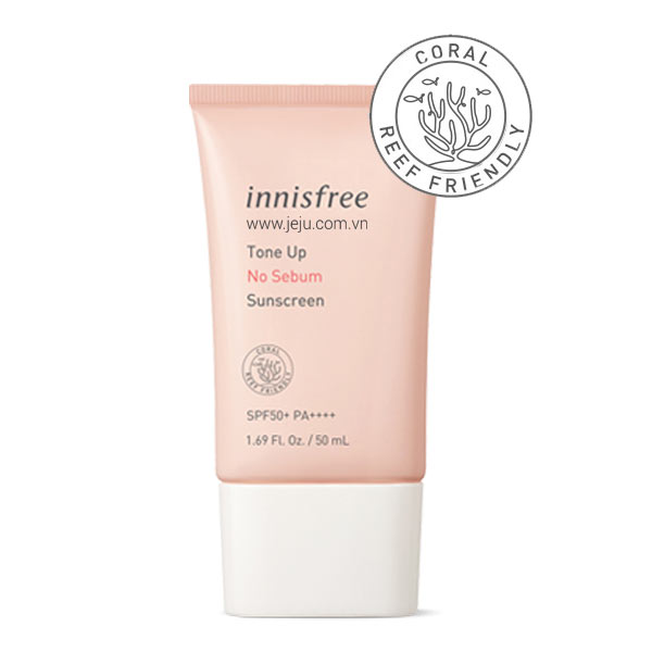 Kem Chống Nắng Innisfree Tone Up No Sebum Sunscreen 50ml