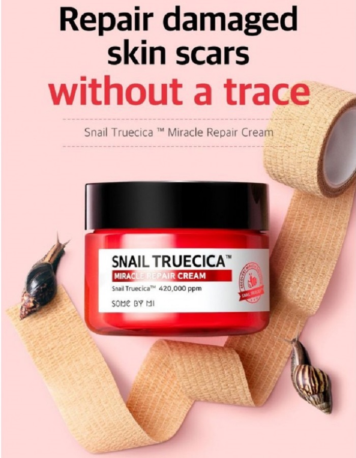 Kem Dưỡng Some By Mi Snail Truecica Ốc Sên Phục Hồi Da, Mờ Thâm