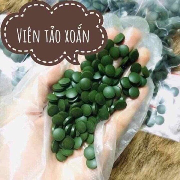 Viên Uống Spirulina Tảo Biển Xoắn Nhật 2200 Viên