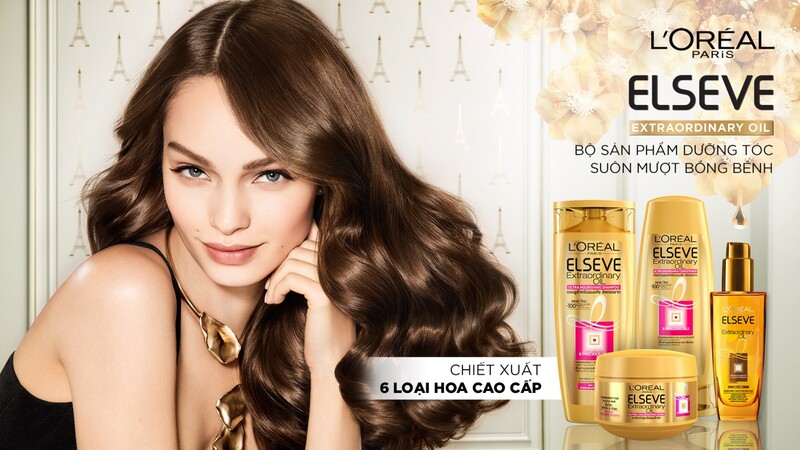 Dầu Xả Loreal Elseve Extraordinary Oil Ultra Nourishing Chiết Xuất Tinh Dầu Hoa Tự Nhiên 325ml