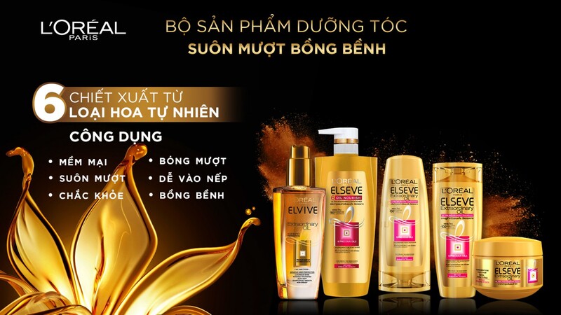 Dầu Xả Loreal Elseve Extraordinary Oil Ultra Nourishing Chiết Xuất Tinh Dầu Hoa Tự Nhiên 325ml