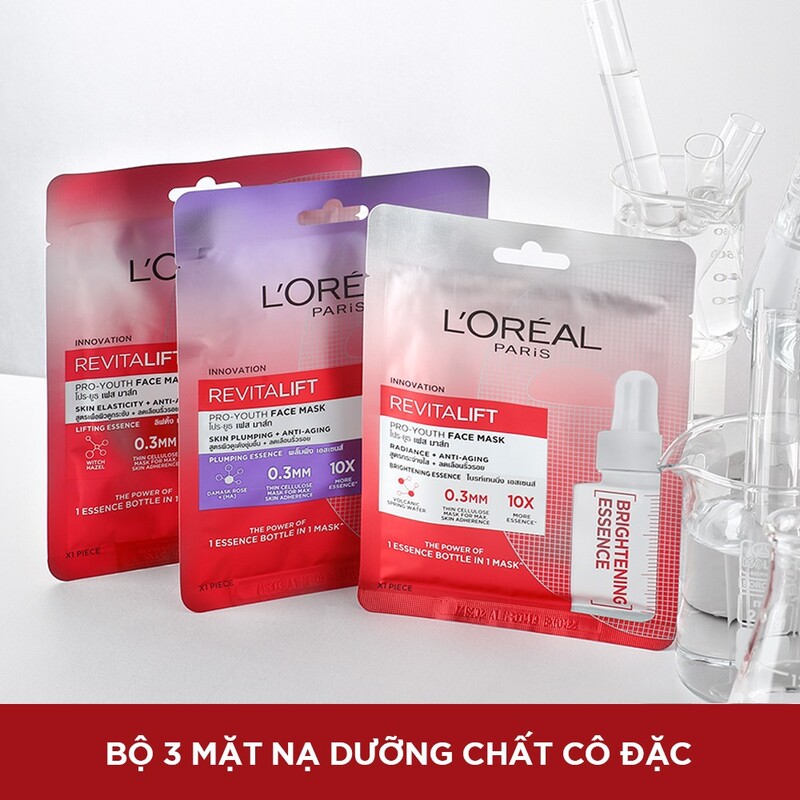 Mặt Nạ Loreal Dưỡng Chất Cô Đặc - Săn chắc da