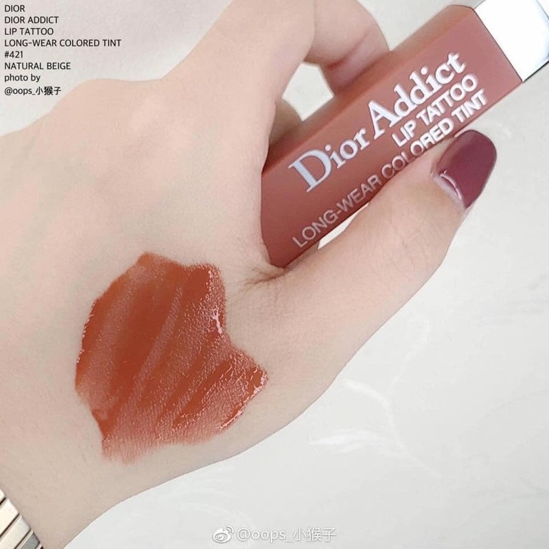 Son Dior Addict Lip Tattoo - 421 Natural Beige