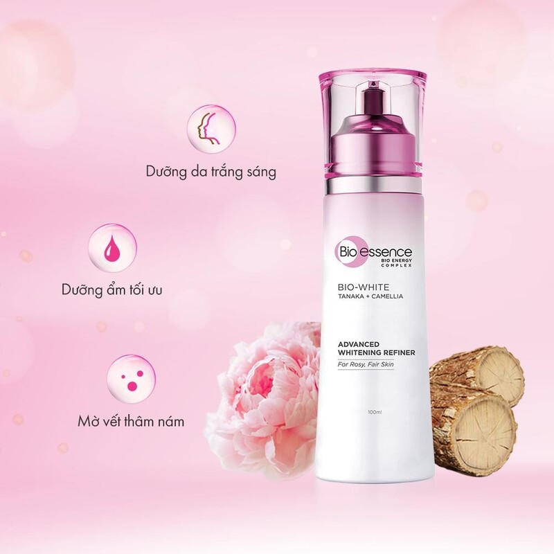 Nước Hoa Hồng Bio-Essence Bio-white Dưỡng Da Sáng Hồng 100ml