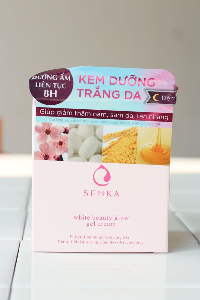 Kem Dưỡng Senka White Beauty Sáng Da Ban Đêm 50g