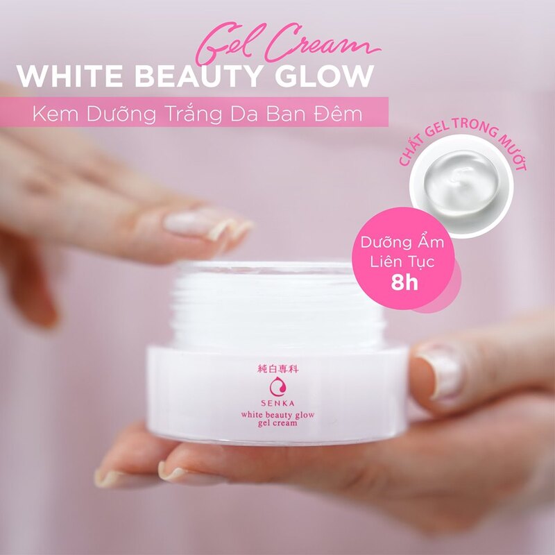 Kem Dưỡng Senka White Beauty Sáng Da Ban Đêm 50g