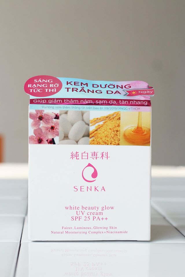 Kem Dưỡng Senka Sáng Da Ban Ngày SPF 25 PA+