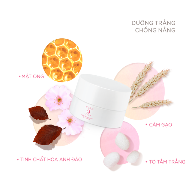 Kem Dưỡng Senka Sáng Da Ban Ngày SPF 25 PA+