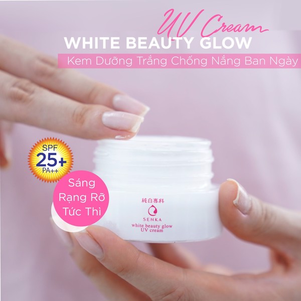 Kem Dưỡng Senka Sáng Da Ban Ngày SPF 25 PA+