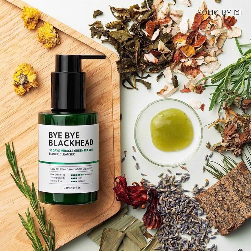 Sữa Rửa Mặt Some By Mi Sủi Bọt, Giảm Mụn Đầu Đen 120ml