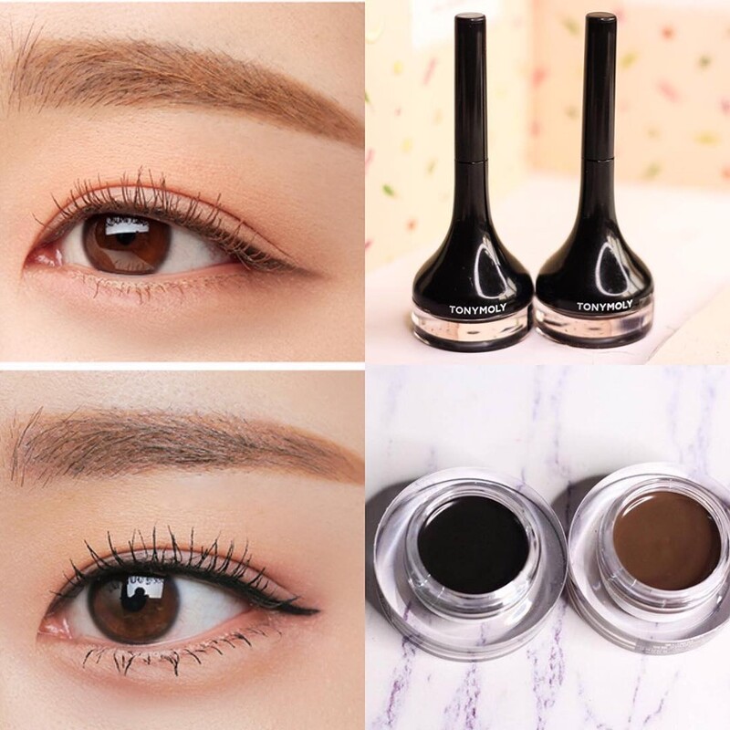 Gel Kẻ Mắt Tonymoly Backstage Gel Eyeliner Brown 4g