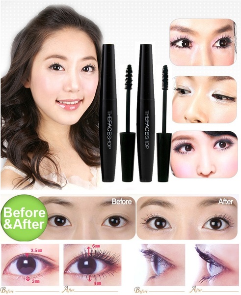 Mascara The Face Shop Freshian Big 02 Volume 7g