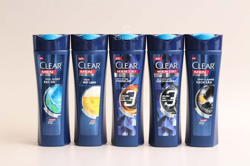 Dầu Gội CLEAR Men - Beer Mát Lạnh 370g