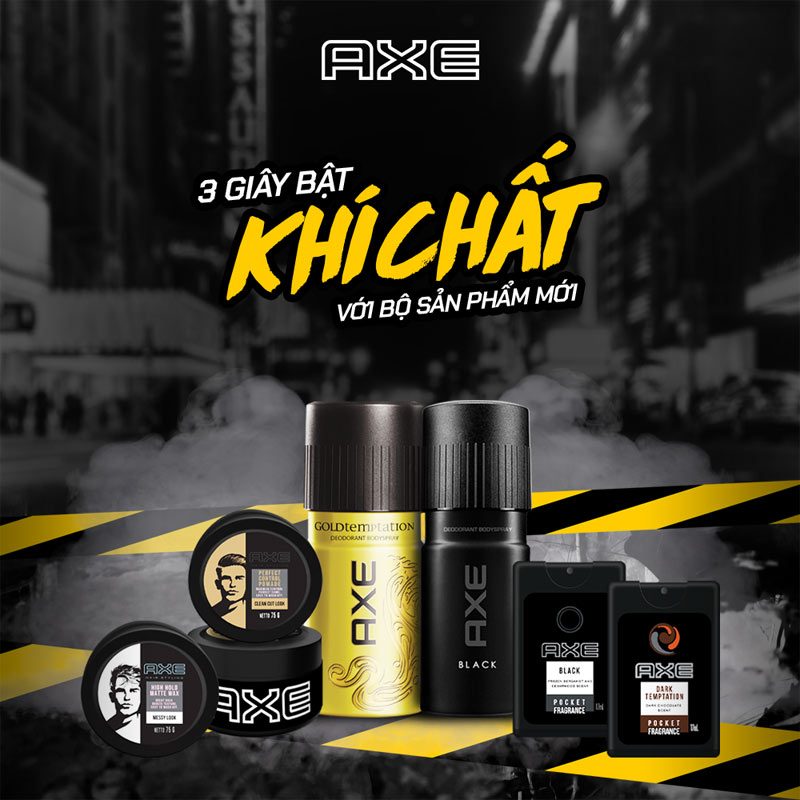 Sáp Vuốt Tóc Axe Perfect Control Pomade Clean Cut Look 75g