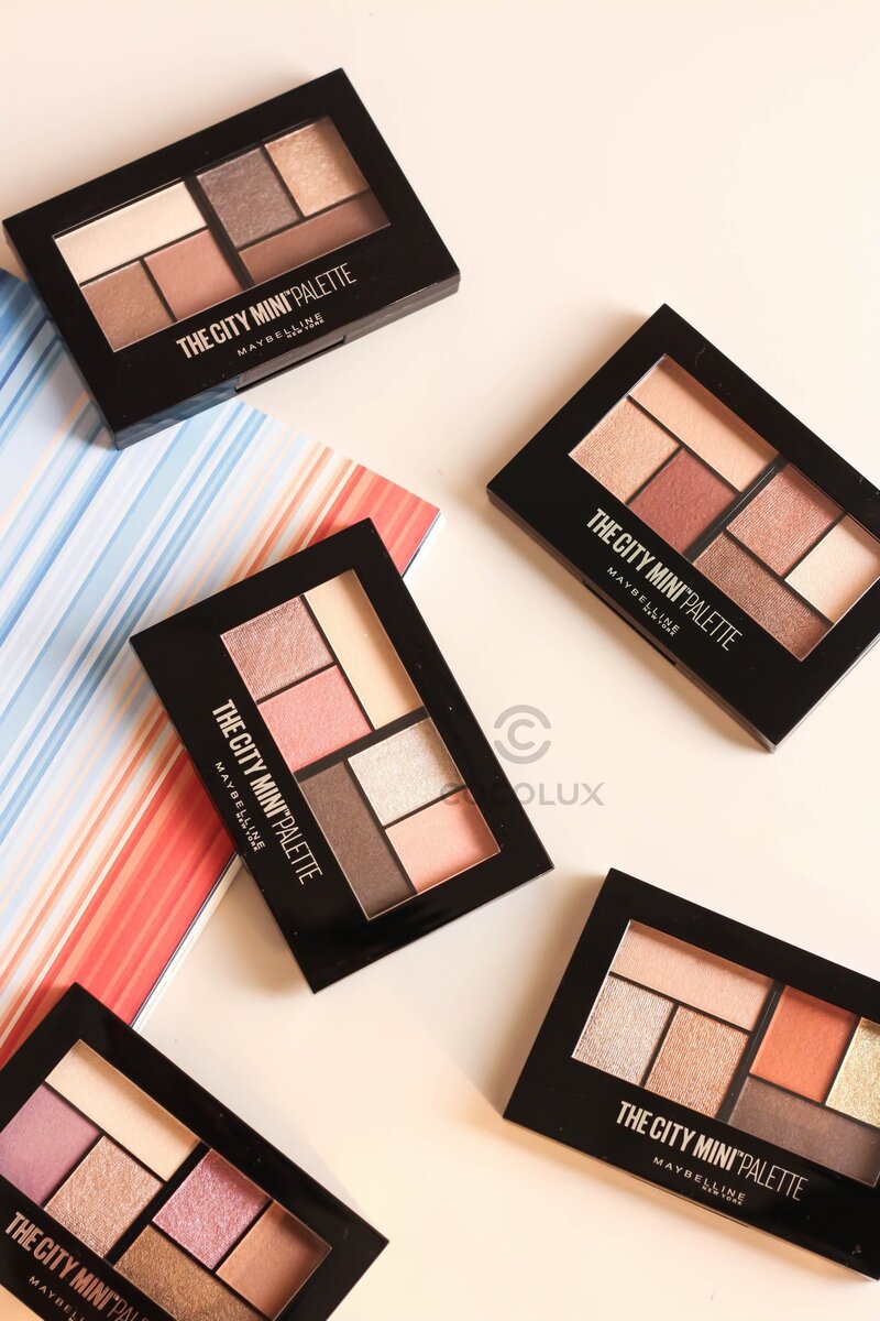 Phấn Mắt Maybelline 6 Ô The City Mini Palette - Chill Brunch Neutrals