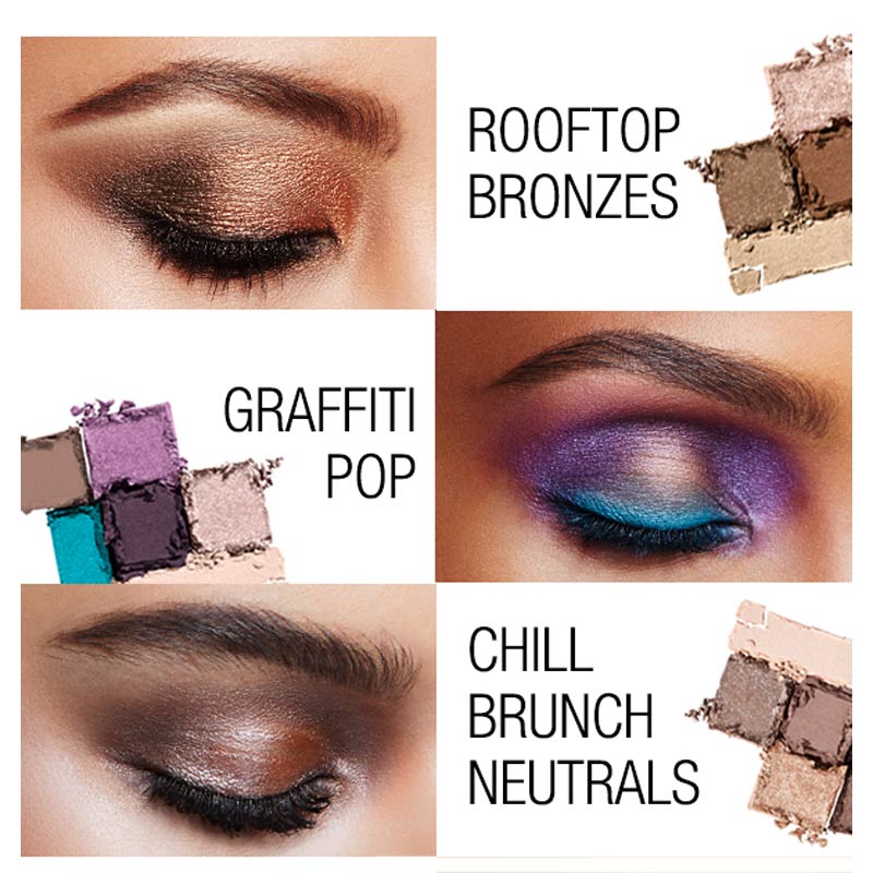 Phấn Mắt Maybelline 6 Ô The City Mini Palette - Chill Brunch Neutrals