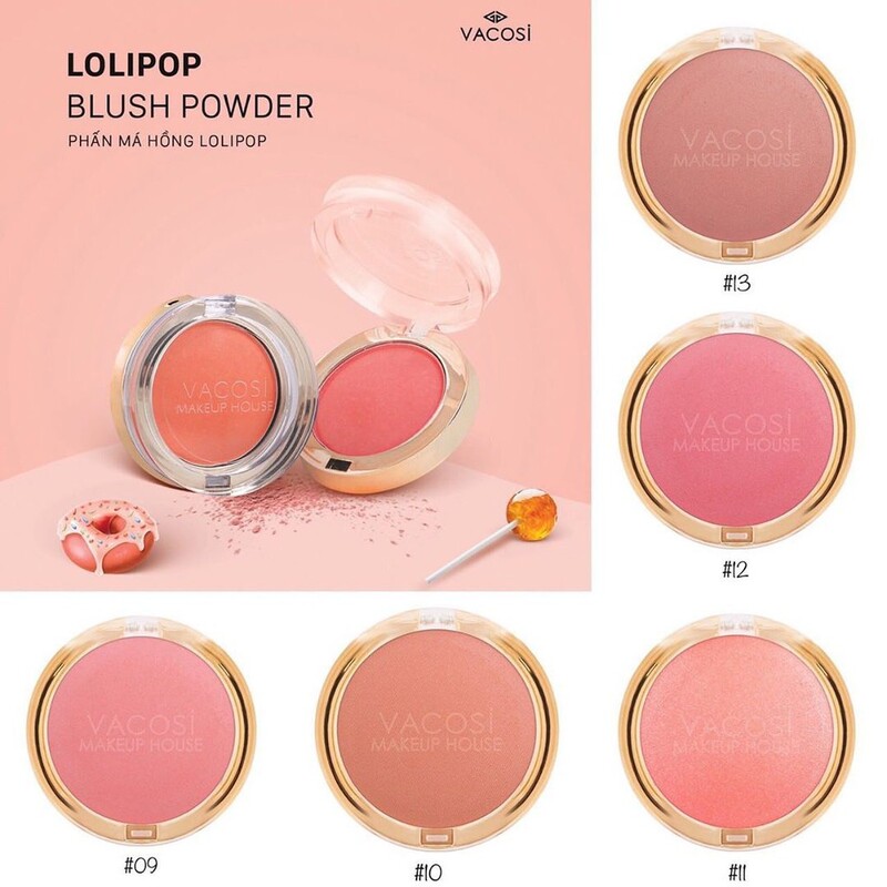 Phấn Má Vacosi Lolipop VP08 - 03 Sweet Peach