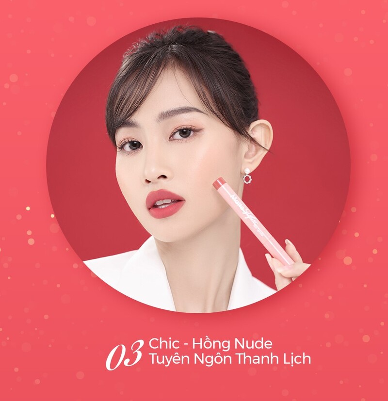 Son Bút Chì Silkygirl Matte Styler Slim Lipcolor 1.4g - 03 Chic
