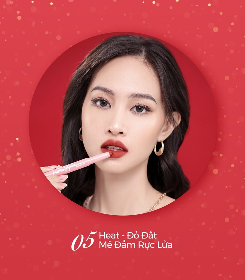 Son Bút Chì Silkygirl Matte Styler Slim Lipcolor 1.4g - 05 Heat