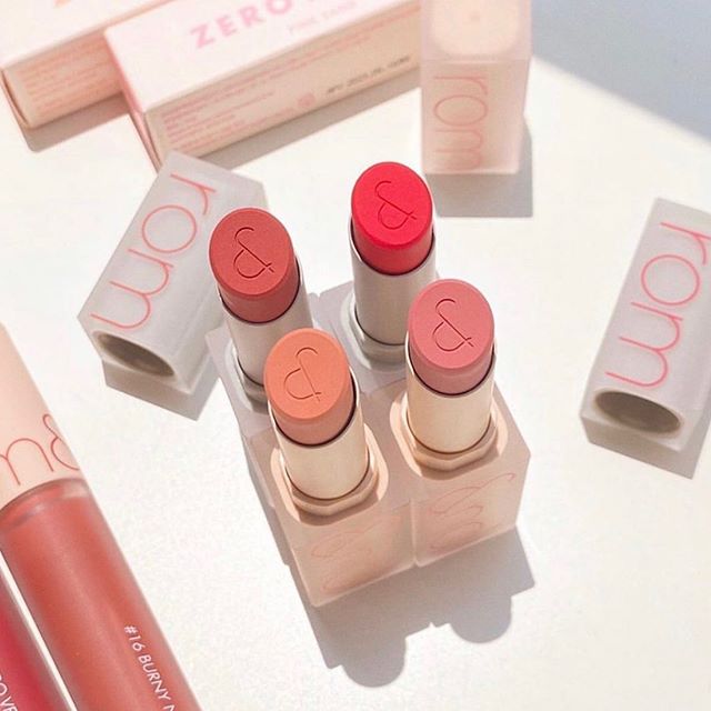 Son Thỏi Romand New Zero Matte Lipstick - 02 All That Jazz