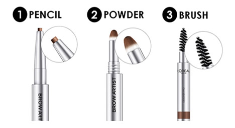 Chì Kẻ Mày Loreal 3 Trong 1 - Burgundy Brown